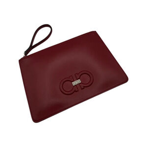 Ferragamo Logo Wristlet